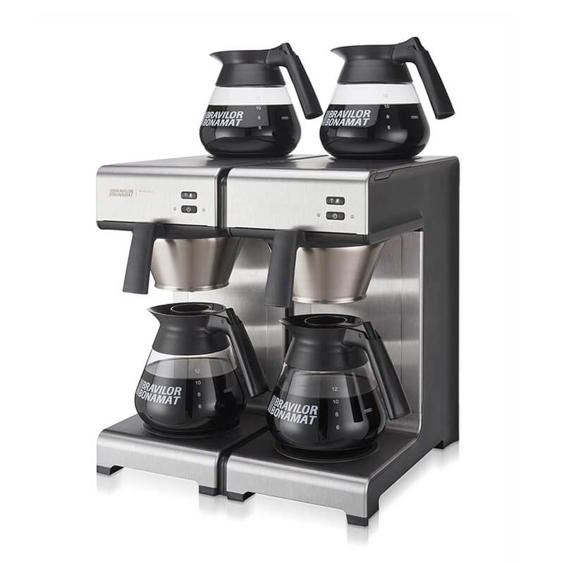 Dobbelt stor kaffemaskine